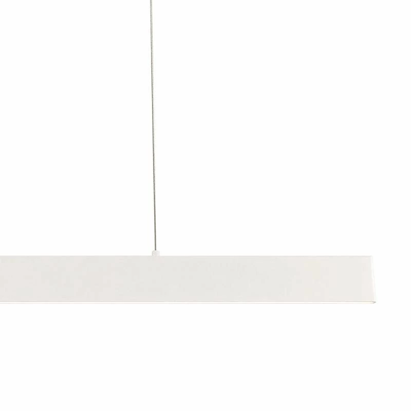 Eurofase Rogers 46"W White LED Kitchen Island Light Pendant 4 Eurofase Rogers 46"W White LED Kitchen Island Light Pendant - Image 2