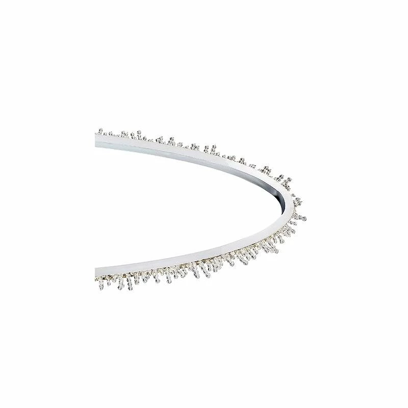 Eurofase Scoppia 52 1/4"W Chrome LED Oval Ring Pendant Light 5 Eurofase Scoppia 52 1/4"W Chrome LED Oval Ring Pendant Light - Image 3
