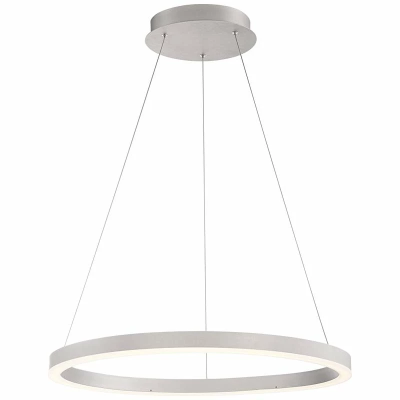 Eurofase Spunto 27 1/2" Wide Silver LED Ring Pendant Light 3 Eurofase Spunto 27 1/2" Wide Silver LED Ring Pendant Light