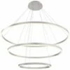 Eurofase Spunto 60 3/4" Wide Silver LED 3-Ring Pendant Light 2 Eurofase Spunto 60 3/4" Wide Silver LED 3-Ring Pendant Light -Lighting Sales Shop eurofase spunto 60 and three quarter inch wide silver led 3 ring pendant light 35a89