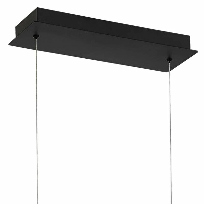 Eurofase Tenda 35 1/2" Wide Black LED Chandelier 5 Eurofase Tenda 35 1/2" Wide Black LED Chandelier - Image 3