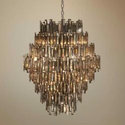 Eurofase Vienna 39 1/2" Wide Champagne Crystal Chandelier
