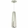 Evo 3 1/4" Wide Satin Nickel Freejack Mini Pendant Light -Lighting Sales Shop evo 3 and one quarter inch wide satin nickel freejack mini pendant light 73j25
