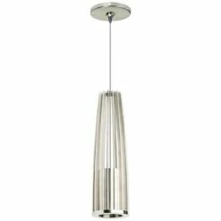 Evo 3 1/4" Wide Satin Nickel Freejack Mini Pendant Light
