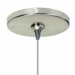 Evo 3 1/4" Wide Satin Nickel Freejack Mini Pendant Light -Lighting Sales Shop evo 3 and one quarter inch wide satin nickel freejack mini pendant light 73j25views2