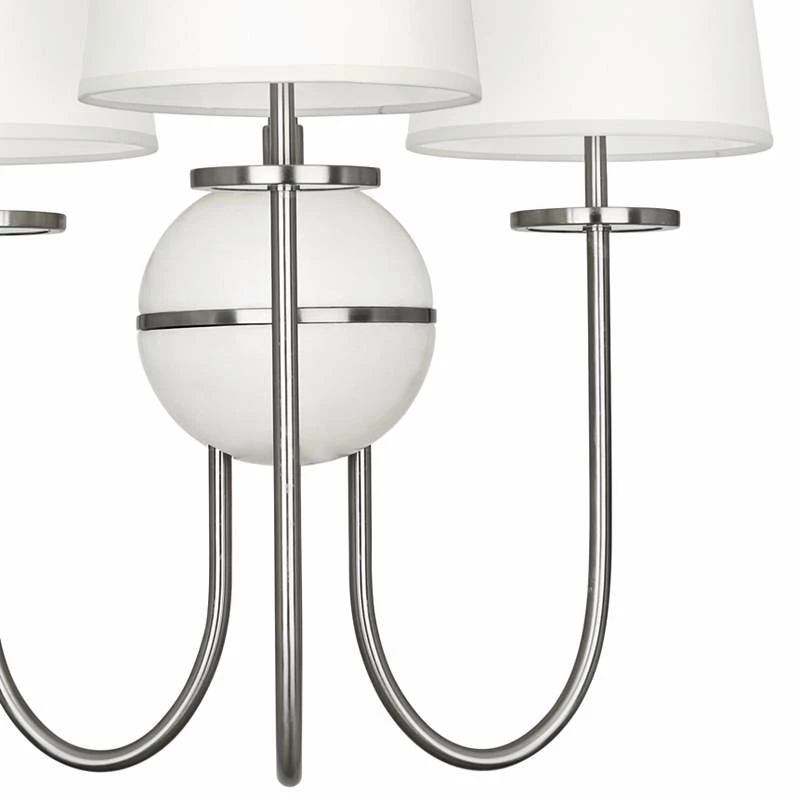 Fineas 22 1/2" Wide Dark Antique Nickel 3-Light Chandelier 4 Fineas 22 1/2" Wide Dark Antique Nickel 3-Light Chandelier - Image 2