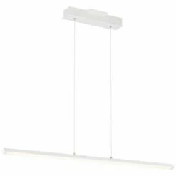 Float 48" Wide Matte White LED Island Pendant Light