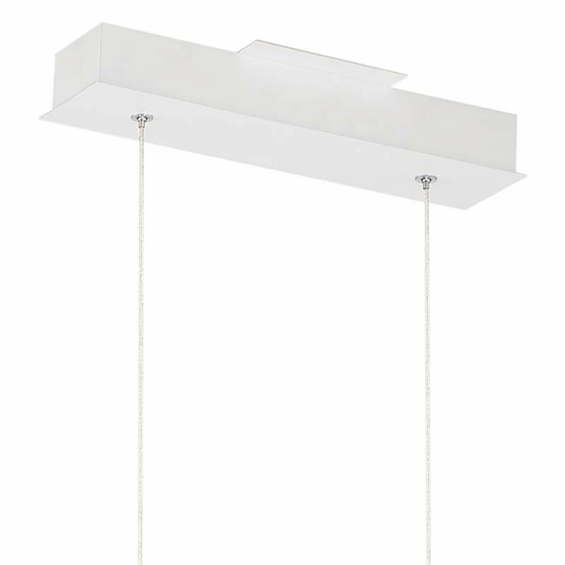 Float 48" Wide Matte White LED Island Pendant Light 5 Float 48" Wide Matte White LED Island Pendant Light - Image 3