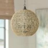 Golden Lighting Florence 25" Wide Matte Black Metal 5-Light Pendant