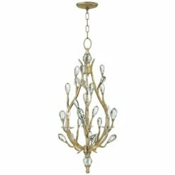 Fredrick Ramond Eve 18 1/2"W Champagne Gold Pendant Light -Lighting Sales Shop fredrick ramond eve 18 and one half inchw champagne gold pendant light 1v279views1