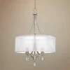 Fredrick Ramond Mime 24"W Brushed Nickel Pendant Chandelier