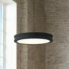 Fusion™ Bevel 12 1/2"W Matte Black LED Pendant Light -Lighting Sales Shop fusion bevel 12 and one half inchw matte black led pendant light 85t39cropped