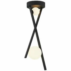 Fusion™ Stix 12" Wide Matte Black LED Mini Pendant -Lighting Sales Shop fusion stix 12 inch wide matte black led mini pendant 85t85