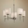 Fusion™ Union 23 1/2" W Brushed Nickel 5-Light Chandelier -Lighting Sales Shop fusion union 23 and one half inch w brushed nickel 5 light chandelier 53v36cropped