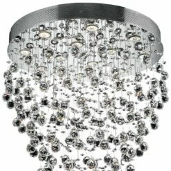 Galaxy 28" Wide Chrome And Crystal 12-Light Chandelier 8 Galaxy 28" Wide Chrome And Crystal 12-Light Chandelier -Lighting Sales Shop galaxy 28 inch wide chrome and crystal 12 light chandelier 39v60views1