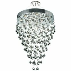 Galaxy 28" Wide Chrome And Crystal 12-Light Chandelier 9 Galaxy 28" Wide Chrome And Crystal 12-Light Chandelier -Lighting Sales Shop galaxy 28 inch wide chrome and crystal 12 light chandelier 39v60views2