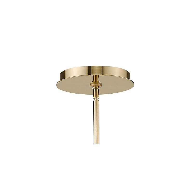Garroway 24" Wide Aged Brass 6-Light Chandelier 6 Garroway 24" Wide Aged Brass 6-Light Chandelier - Image 4