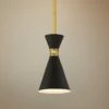 George Kovacs Conic 5 1/2" Wide Honey Gold Mini Pendant -Lighting Sales Shop george kovacs conic 5 and one half inch wide honey gold mini pendant 15j12cropped