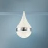George Kovacs Moonshot 4 3/4"W Chrome LED Mini Pendant Light -Lighting Sales Shop george kovacs moonshot 4 and three quarter inchw chrome led mini pendant light 78g14cropped