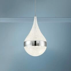 George Kovacs Moonshot 4 3/4"W Chrome LED Mini Pendant Light