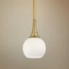 George Kovacs Pontil 4" Wide Honey Gold Opal Glass Modern Mini Pendant -Lighting Sales Shop george kovacs pontil 4 inch wide honey gold opal glass modern mini pendant 15j03cropped