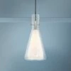 George Kovacs Taper 7"W Brushed Nickel Mini Pendant Light -Lighting Sales Shop george kovacs taper 7 inchw brushed nickel mini pendant light 78g36cropped