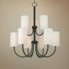 Haddonfield 42 1/2"W English Bronze 9-Light Foyer Chandelier 1 Haddonfield 42 1/2"W English Bronze 9-Light Foyer Chandelier -Lighting Sales Shop haddonfield 42 and one half inchw english bronze 9 light foyer chandelier 69m91cropped