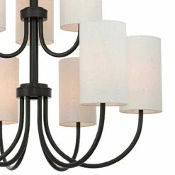 Haddonfield 42 1/2"W English Bronze 9-Light Foyer Chandelier 7 Haddonfield 42 1/2"W English Bronze 9-Light Foyer Chandelier -Lighting Sales Shop haddonfield 42 and one half inchw english bronze 9 light foyer chandelier 69m91views1
