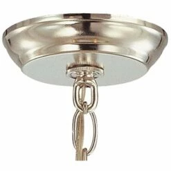 Hampton 24" 5-Light Chrome And Crystal Traditional Shade Chandelier -Lighting Sales Shop hampton 24 inch 5 light chrome and crystal traditional shade chandelier g9147views2