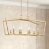 Hayes 38 1/4" Wide Gold Metal 8-Light Island Chandelier -Lighting Sales Shop hayes 38 and one quarter inch wide gold metal 8 light island chandelier 91r52cropped