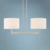Livex Lighting Hayworth 30 1/4" Wide Nickel Kitchen Island Light Chandelier -Lighting Sales Shop hayworth 30 and one quarter inch wide nickel kitchen island light chandelier 69m92cropped