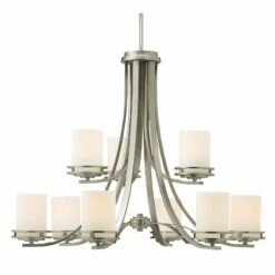 Hendrik Nickel 33 1/2" Wide 9-Light Chandelier 7 Hendrik Nickel 33 1/2" Wide 9-Light Chandelier -Lighting Sales Shop hendrik nickel 33 and one half inch wide 9 light chandelier 43117