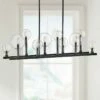 Hinkley Alchemy 48 1/4"W Black 10-Light Island Pendant Light -Lighting Sales Shop hinkley alchemy 48 and one quarter inchw black 10 light island pendant light 86g66cropped