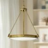 Hinkley Collier 21 1/2" Wide Heritage Brass 4-Light Pendant -Lighting Sales Shop hinkley collier 21 and one half inch wide heritage brass 4 light pendant 7w626cropped