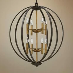 Hinkley Euclid 28 1/4" Wide Spanish Bronze 8-Light Pendant