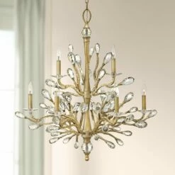 Hinkley Eve 33 1/2" Wide Champagne Gold 9-Light Chandelier