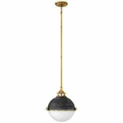 Hinkley Fletcher 13 1/2" Wide Aged Zinc Pendant Light 7 Hinkley Fletcher 13 1/2" Wide Aged Zinc Pendant Light -Lighting Sales Shop hinkley fletcher 13 and one half inch wide aged zinc pendant light 11j26views1