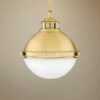 Hinkley Fletcher 13 1/2" Wide Satin Brass Pendant Light