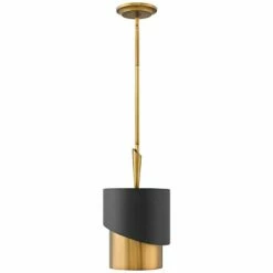 Hinkley Gigi 10" Wide Heritage Brass Mini Pendant -Lighting Sales Shop hinkley gigi 10 inch wide heritage brass mini pendant 18g22views1