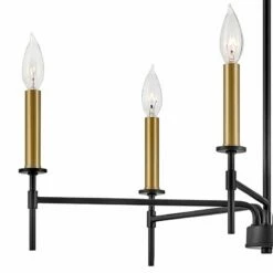 Hinkley Lark-Hux 28" Wide Modern Black And Lacquered Brass Chandelier 10 Hinkley Lark-Hux 28" Wide Modern Black And Lacquered Brass Chandelier -Lighting Sales Shop hinkley lark hux 28 inch wide modern black and lacquered brass chandelier 374m3views1