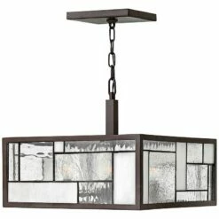 Hinkley Mondrian 16" Wide Buckeye Bronze Pendant Light -Lighting Sales Shop hinkley mondrian 16 inch wide buckeye bronze pendant light v3865