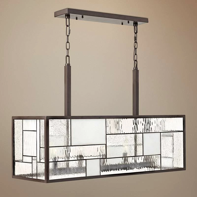 Hinkley Mondrian 36" Wide Buckeye Bronze Pendant Light 3 Hinkley Mondrian 36" Wide Buckeye Bronze Pendant Light
