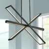 Hinkley Tangent 36" Wide Black 4-Light LED Pendant Light -Lighting Sales Shop hinkley tangent 36 inch wide black 4 light led pendant light 86n09cropped