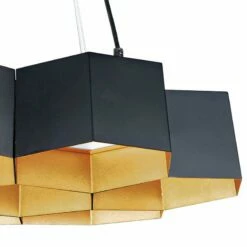 Maxim Honeycomb 22 1/2" Wide Black Gold 7-Light LED Pendant Light 7 Maxim Honeycomb 22 1/2" Wide Black Gold 7-Light LED Pendant Light -Lighting Sales Shop honeycomb 22 and one half inch wide black gold 7 light led pendant light 75g87views1