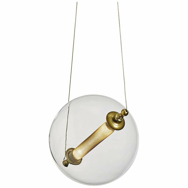 Hubbardton Forge Otto Sphere 16" Wide 2-Light Black Pendant 4 Hubbardton Forge Otto Sphere 16" Wide 2-Light Black Pendant - Image 2