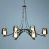 Hubbardton Forge Ribbon Collection 38 1/2" Wide Chandelier -Lighting Sales Shop hubbardton forge ribbon collection 38 and one half inch wide chandelier r1466cropped