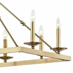 Hudson Valley Allendale 44 1/2"W Brass 10-Light Chandelier -Lighting Sales Shop hudson valley allendale 44 and one half inchw brass 10 light chandelier 59a09views1