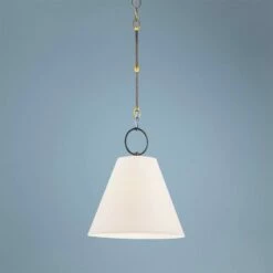 Hudson Valley Altamont 15" Wide Distressed Bronze Pendant