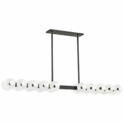 Hudson Valley Austen 59 1/2"W Old Bronze LED Island Pendant