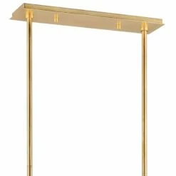 Hudson Valley Banks 46"W Gold Leaf And Black Island Pendant -Lighting Sales Shop hudson valley banks 46 inchw gold leaf and black island pendant 360e0views2